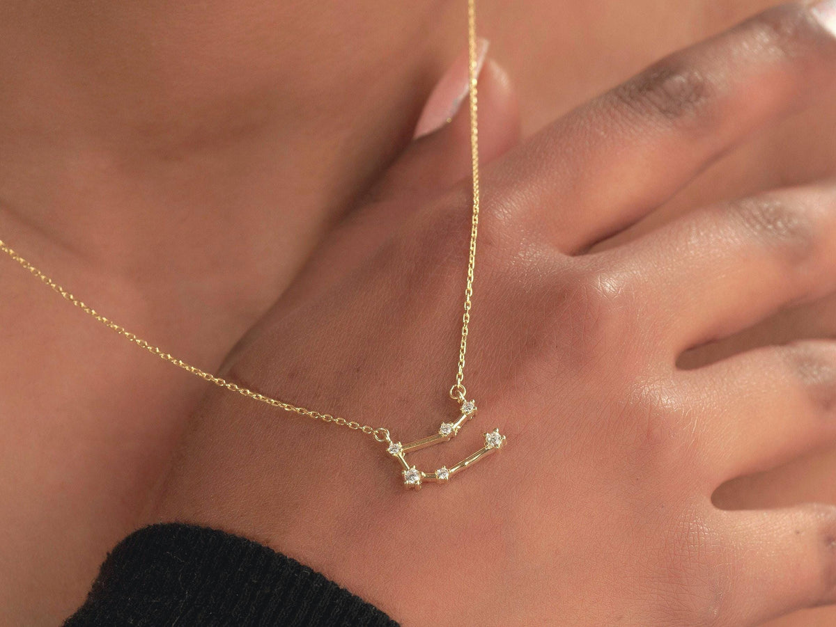 Sterling Silver Zodiac Necklace