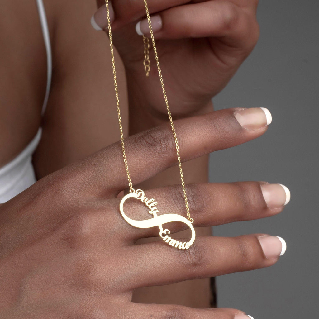 Personalized Infinity Name Necklace