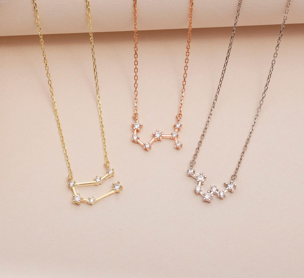 Sterling Silver Zodiac Necklace