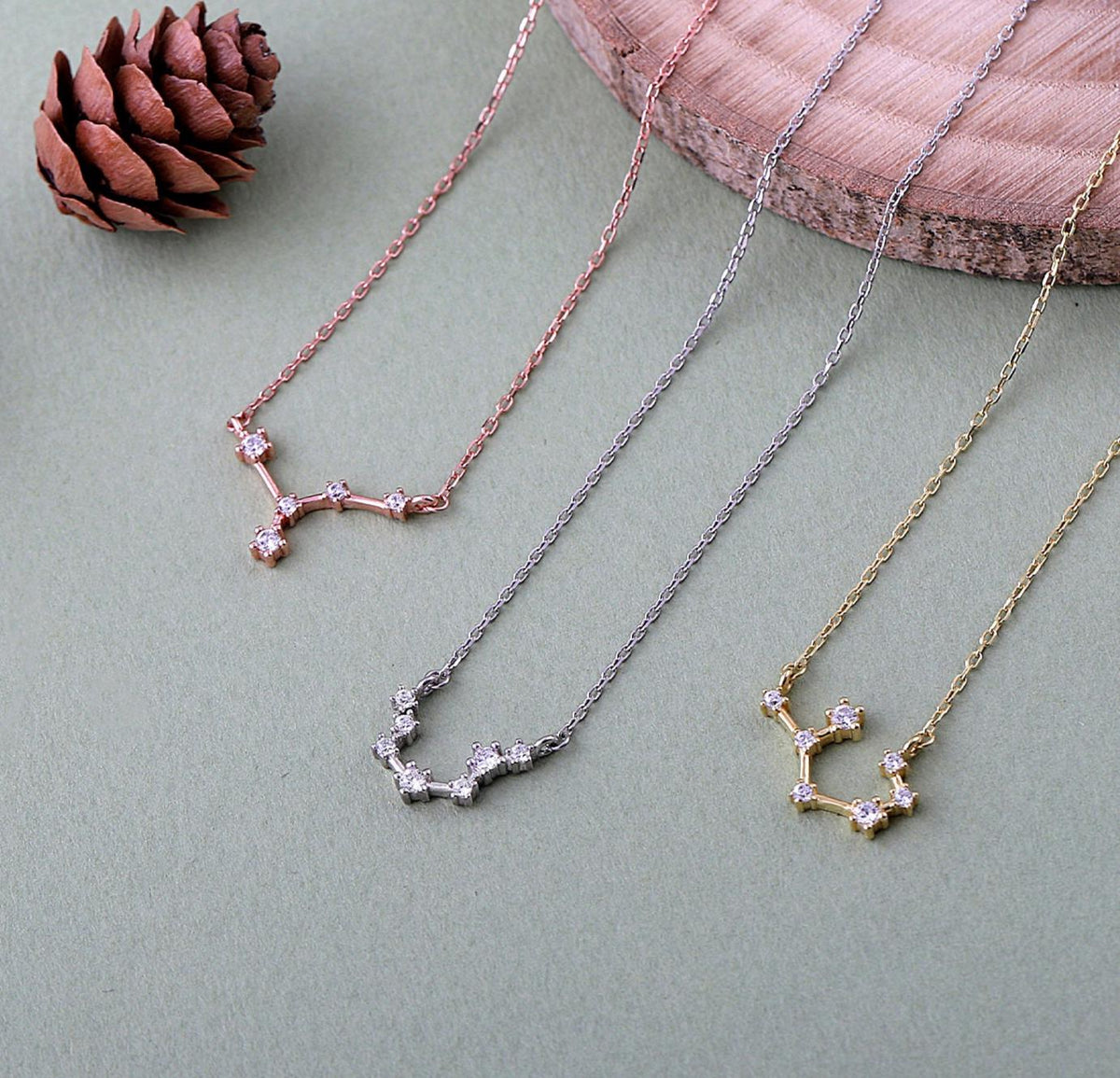 Sterling Silver Zodiac Necklace