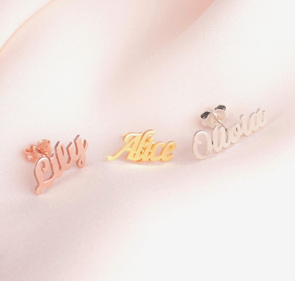 Custom Name Earring