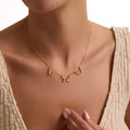 Sterling Silver Family Zodiac Necklace