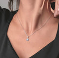 Handmade Sterling Silver Evil Eye Necklace
