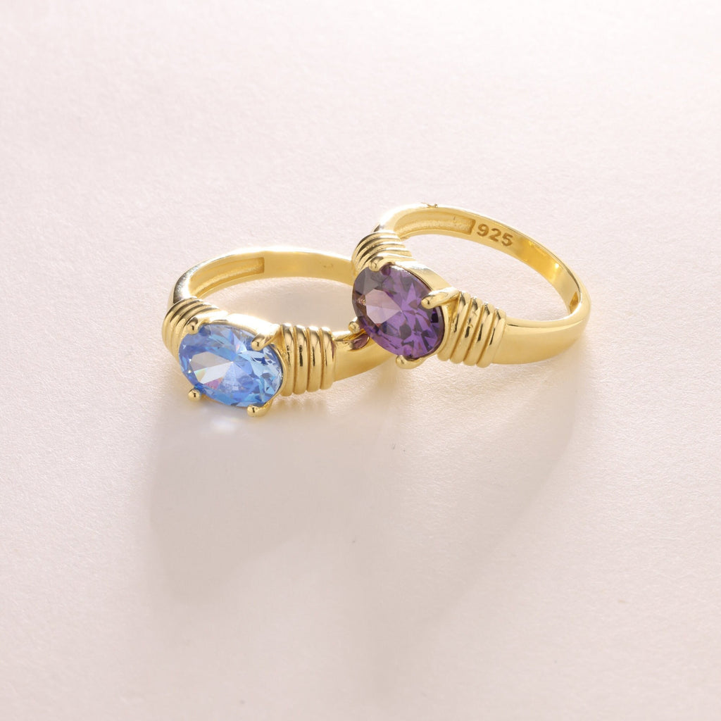 Handmade 14K Gold Filled Birthstone Ring