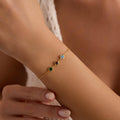 Handmade Family Birthstone Bracelet