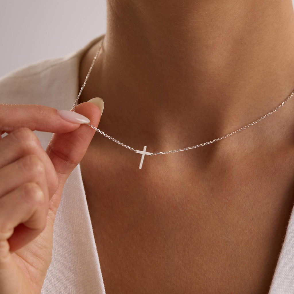 Sterling Silver Cross Necklace
