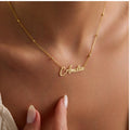 Custom Gold Name Necklace