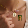 Custom Pet Portrait Necklace