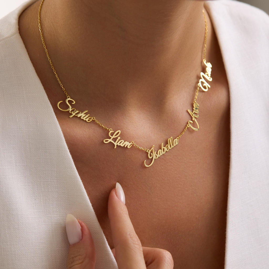 Personalized Family Name Necklace