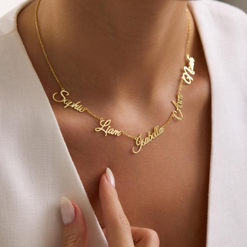 Personalized Sterling Silver Name Necklace