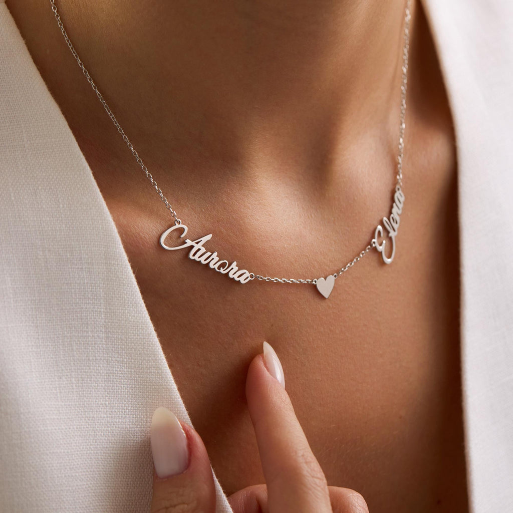 Sterling Silver Custom Name Necklace
