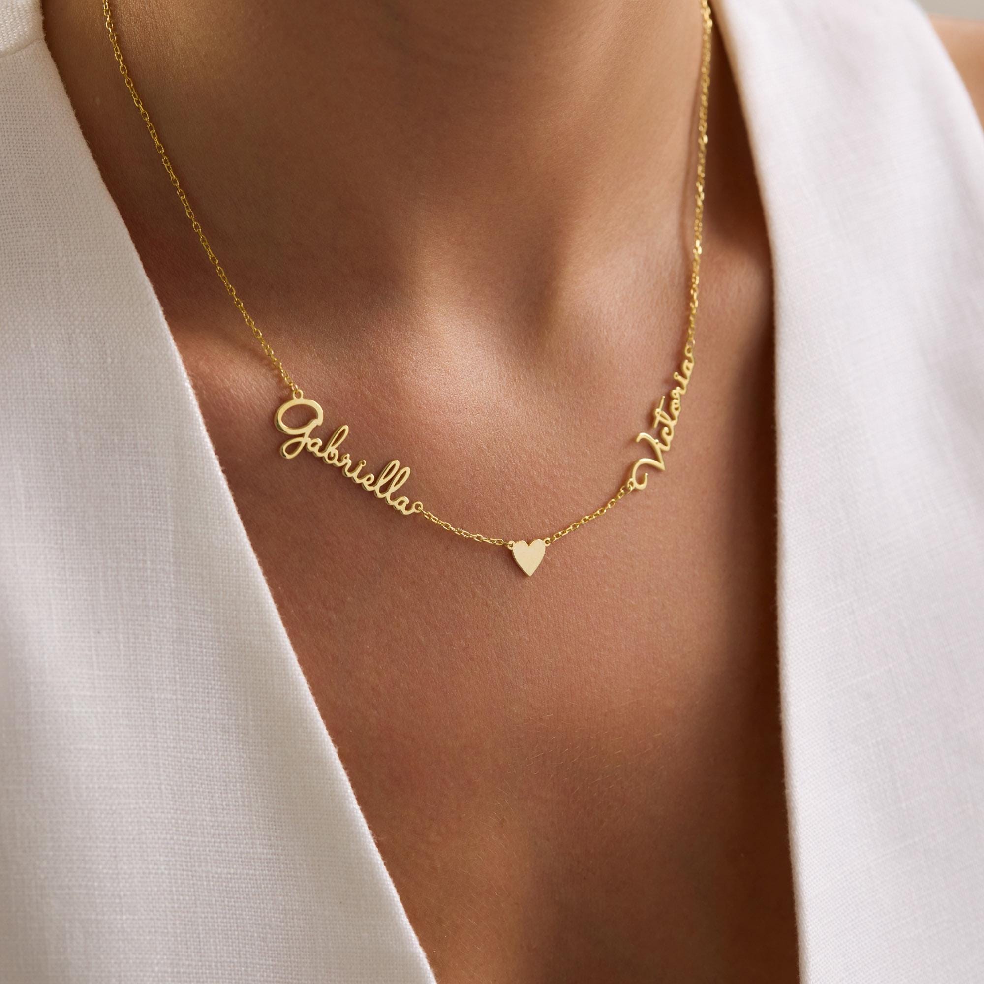 Sterling Silver Custom Name Necklace
