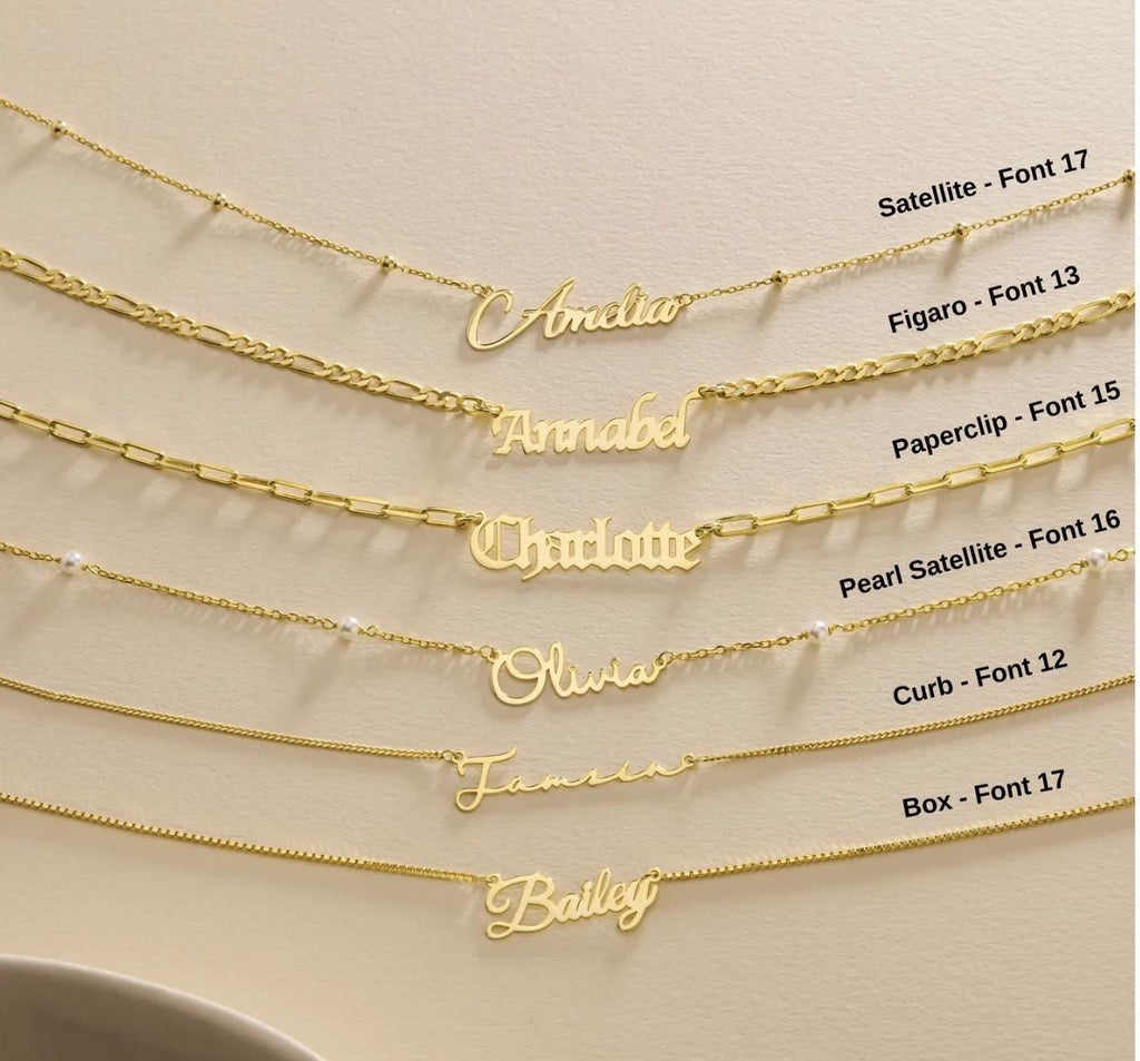 Luxury Custom Name Necklace
