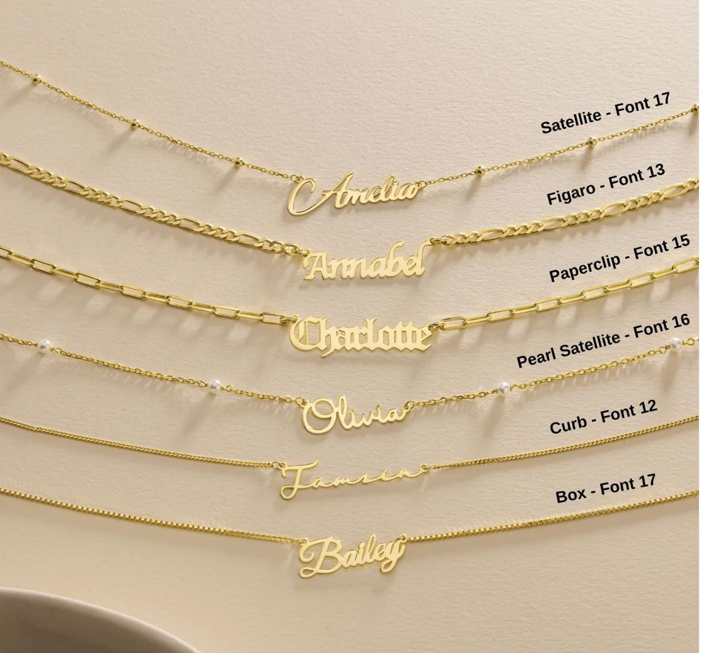 Luxury Custom Name Necklace