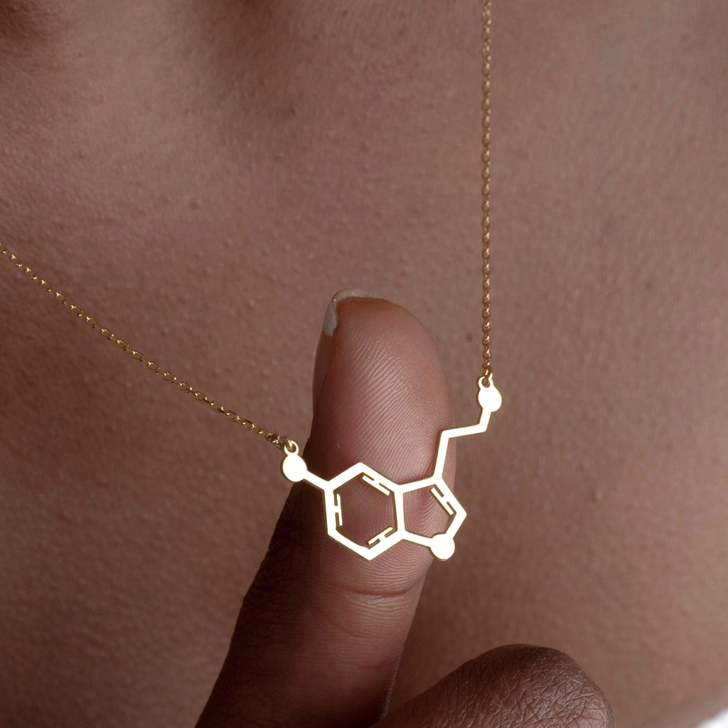 Gold Serotonin Necklace