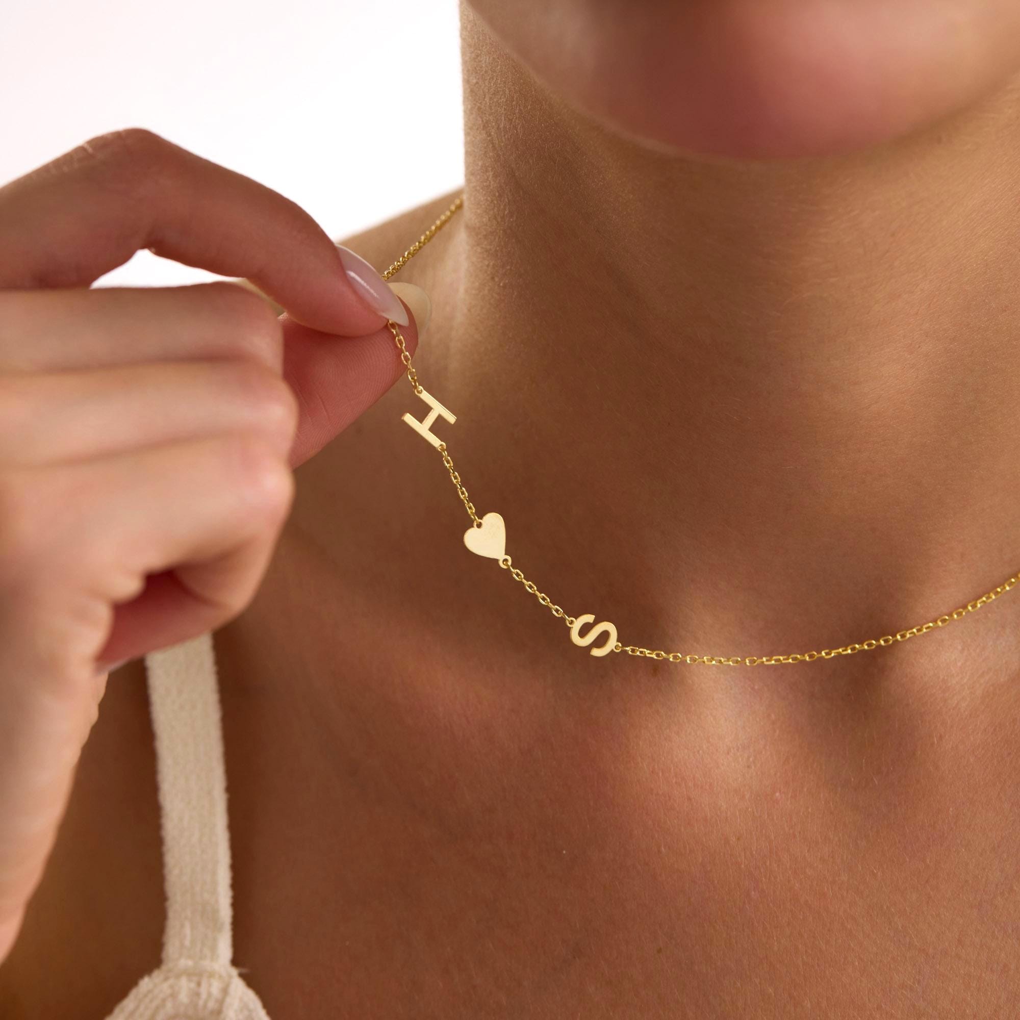 Initial Necklace with Icon