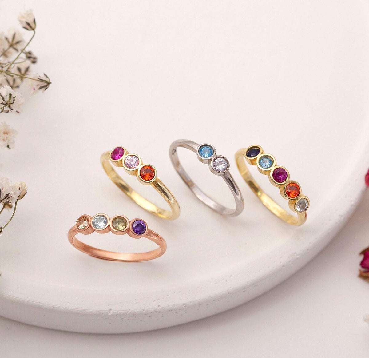 Family Birthstone Ring