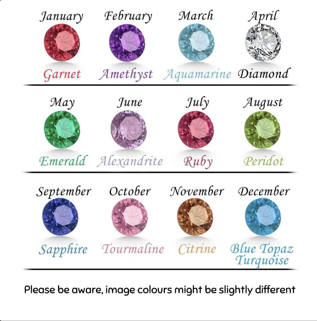 Family Birthstone Bracelet For Mom