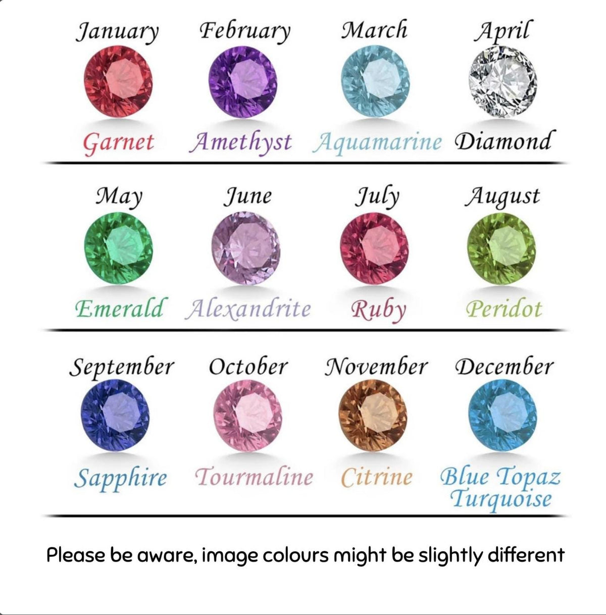 Family Birthstone Bracelet For Mom