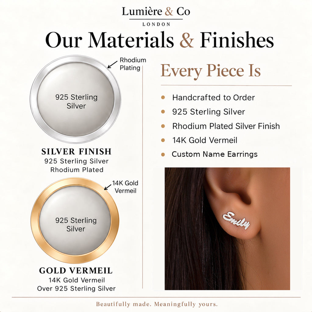 Lumière & Co materials and finishes guide